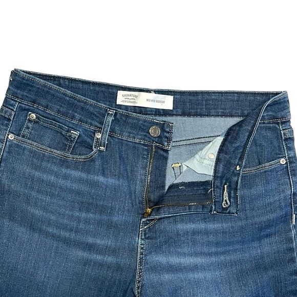 Levi Mid Rise Bootcut Jeans 10 Petite - Picture 5 of 9